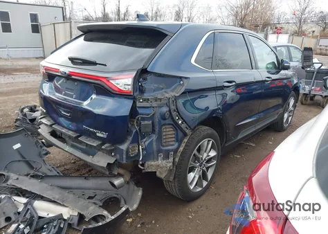 2017 Ford Edge Titanium z USA, uszkodzony, nr VIN 2FMPK4K9XHBC58110